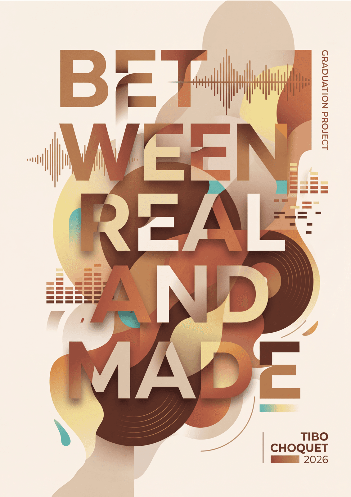 Omslag van de exploratie 'Between Real and Made'